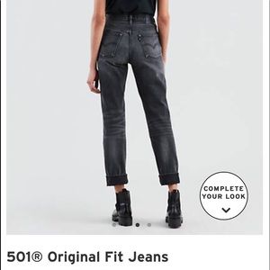 Levi’s 501 Original Jean Black